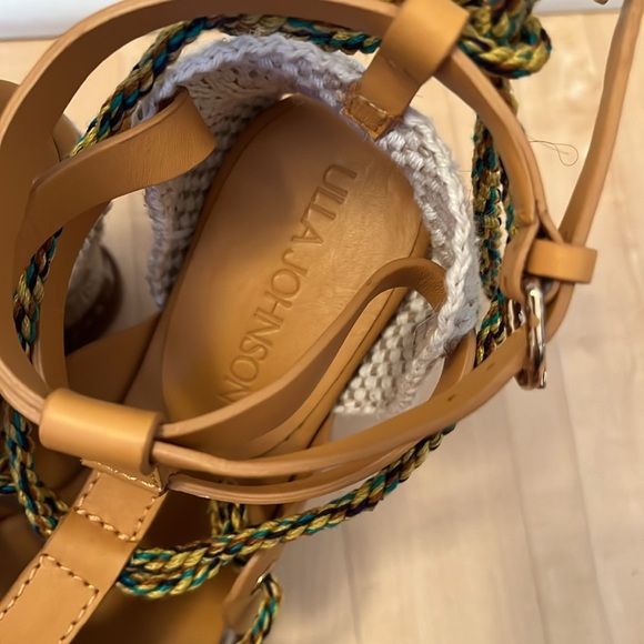 ULLA JOHNSON CONCHA TWISTED ROPE WEDGE - Picture 6 of 8